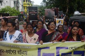 Protest Rally For Kolkata Medical College Case