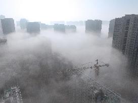 Advection Fog Hit Yantai