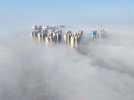 Advection Fog Hit Yantai