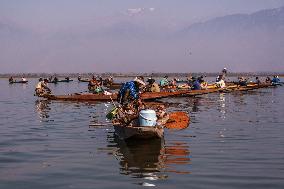 Wular Lake In Kashmir