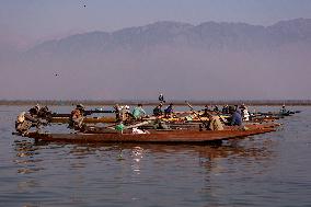 Wular Lake In Kashmir