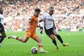 Derby County FC v Hull City AFC - Sky Bet Championship