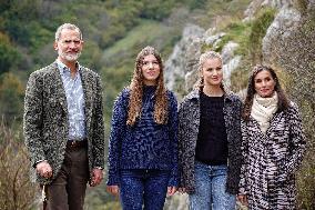 Spanish Royals Visit Sotres - Asturias