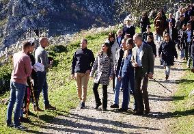 Spanish Royals Visit Sotres - Asturias