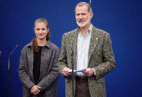 Spanish Royals Visit Sotres - Asturias