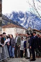 Spanish Royals Visit Sotres - Asturias