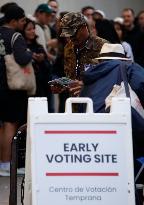 Early Voting For Presidential Election Begins In New York