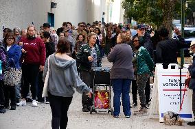 Early Voting For Presidential Election Begins In New York