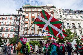 Demonstration In Madrid To Guarantee Decent Public Pensions