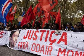 Protest In Lisbon