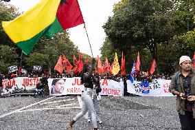 Protest In Lisbon