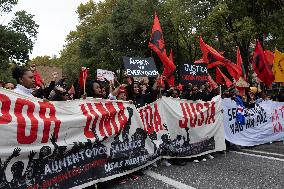 Protest In Lisbon