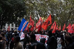 Protest In Lisbon