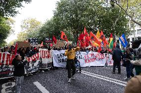 Protest In Lisbon