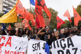 Protest In Lisbon