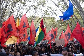 Protest In Lisbon