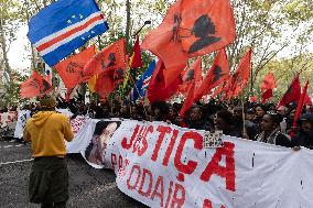 Protest In Lisbon