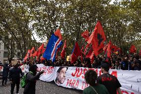 Protest In Lisbon