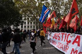 Protest In Lisbon