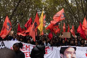 Protest In Lisbon