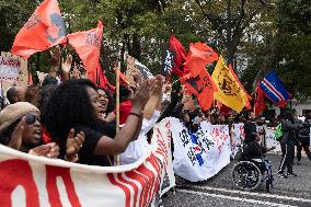 Protest In Lisbon