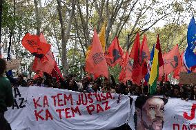 Protest In Lisbon