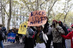 Protest In Lisbon