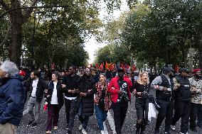 Protest In Lisbon