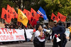 Protest In Lisbon