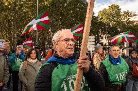 Demonstration In Madrid To Guarantee Decent Public Pensions