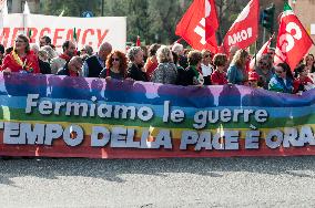 Let's Stop The Wars' Mobilization Day In Italy