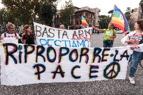 Let's Stop The Wars' Mobilization Day In Italy