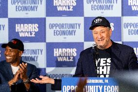 Second Gentleman Campaigns For Harris Walz In Central PA