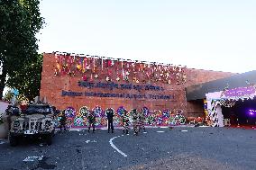 Rajasthan CM Bhajan Lal Sharma Inaugurates Revamped Terminal-1 Of Jaipur INternational Airport