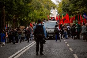 Demonstration “Justice For Odair Moniz / No Justice, No Peace” In Lisbon