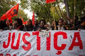 Demonstration “Justice For Odair Moniz / No Justice, No Peace” In Lisbon