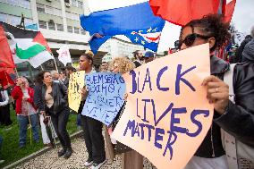 Demonstration “Justice For Odair Moniz / No Justice, No Peace” In Lisbon