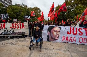 Demonstration “Justice For Odair Moniz / No Justice, No Peace” In Lisbon