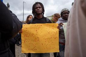 Demonstration “Justice For Odair Moniz / No Justice, No Peace” In Lisbon