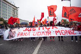 Demonstration “Justice For Odair Moniz / No Justice, No Peace” In Lisbon