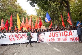 Demonstration “Justice For Odair Moniz / No Justice, No Peace” In Lisbon