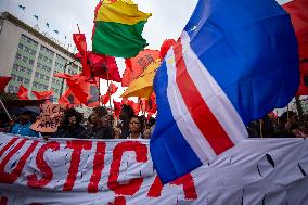 Demonstration “Justice For Odair Moniz / No Justice, No Peace” In Lisbon