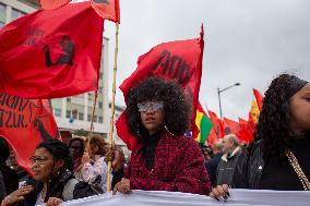 Demonstration “Justice For Odair Moniz / No Justice, No Peace” In Lisbon