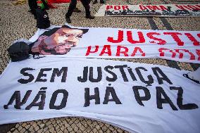 Demonstration “Justice For Odair Moniz / No Justice, No Peace” In Lisbon