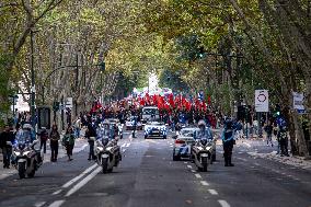 Demonstration “Justice For Odair Moniz / No Justice, No Peace” In Lisbon