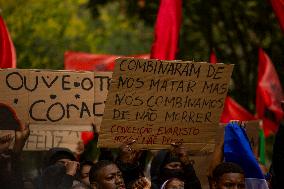 Demonstration “Justice For Odair Moniz / No Justice, No Peace” In Lisbon