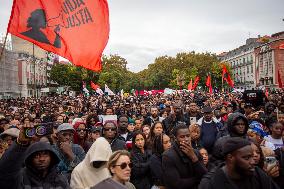 Demonstration “Justice For Odair Moniz / No Justice, No Peace” In Lisbon