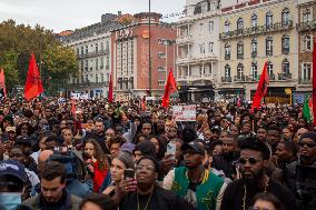 Demonstration “Justice For Odair Moniz / No Justice, No Peace” In Lisbon