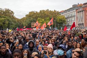 Demonstration “Justice For Odair Moniz / No Justice, No Peace” In Lisbon