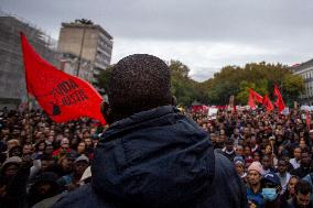 Demonstration “Justice For Odair Moniz / No Justice, No Peace” In Lisbon